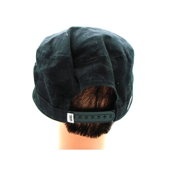 Vans Final Course Snapback Hat Black Logo Adjustable OSFM Cotton Cap VN0A47QCTV8 - Picture 7 of 13